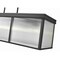 Z-Lite Carnaby Pendant, 10-Light, 12 In.W x 42.25 In.L x 12 In.H, Matte Black/Clear Ribbed 7504-42L-MB - alternate 4